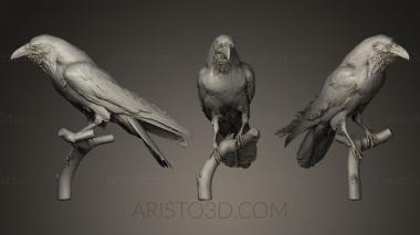 Bird figurines (STKB_0088) 3D model for CNC machine